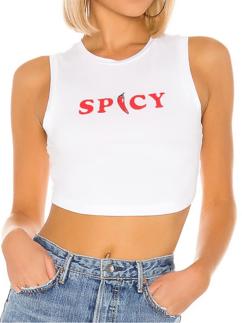 Superdown Dulce Cropped Tee